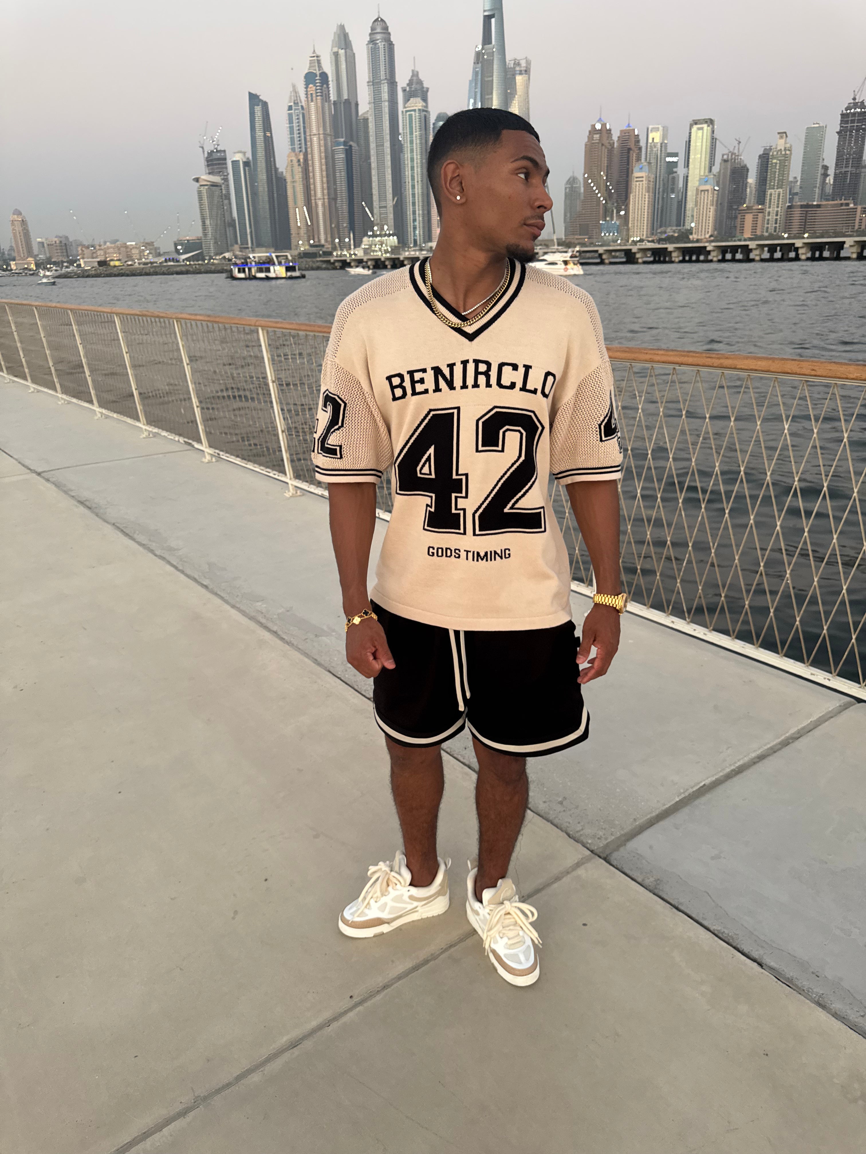 Bénir Clothing God's Timing 83 Knit Cream Jersey